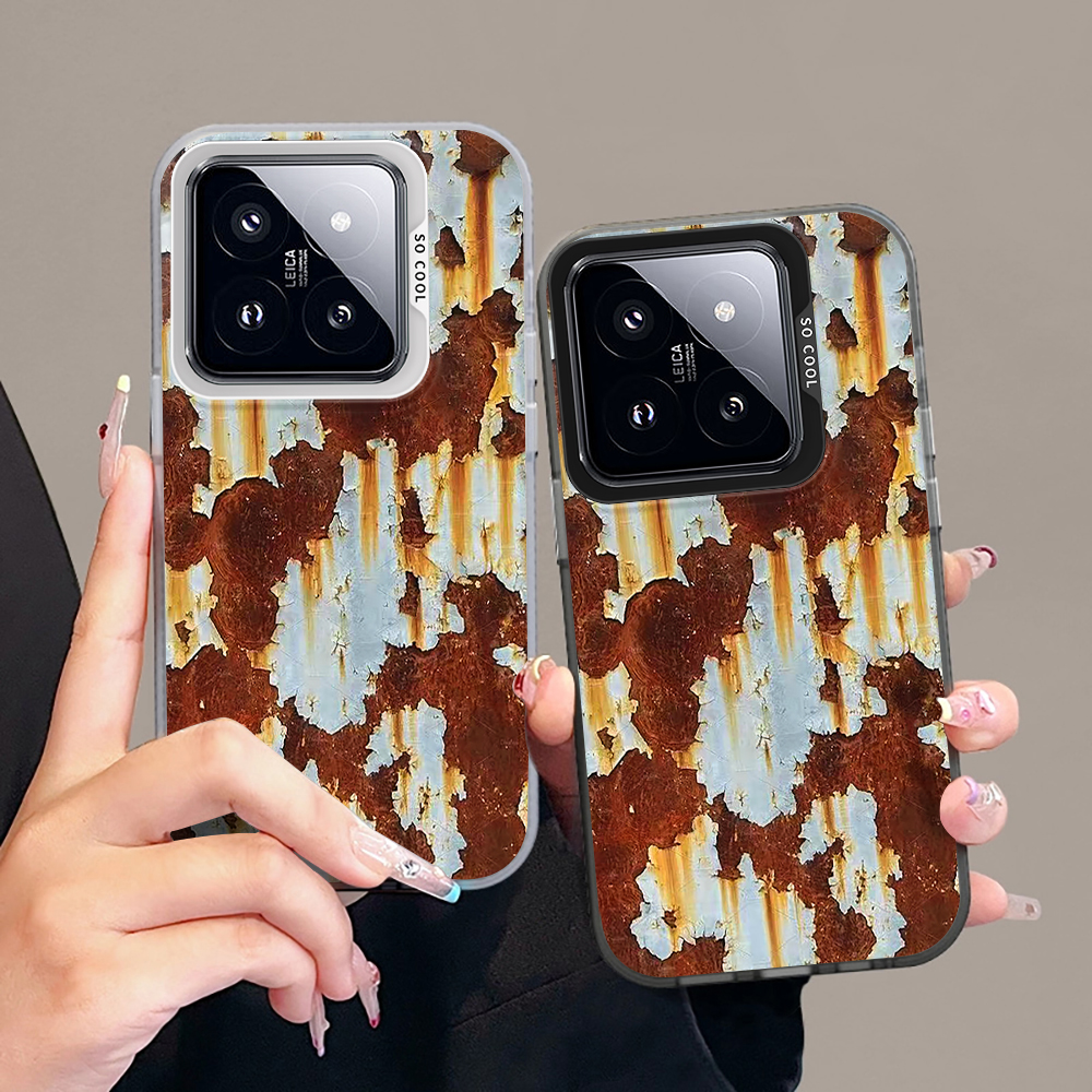 Cracked Paint Rust Texture Pho - Phone Cases Xiaomi 15 のレビューと価格