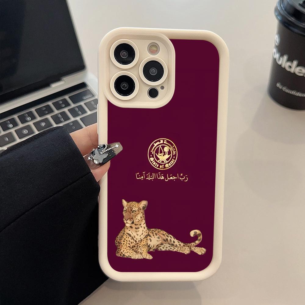 Qatar Flag Phone Case for iPho - Phone Cases Qatar のレビューと価格