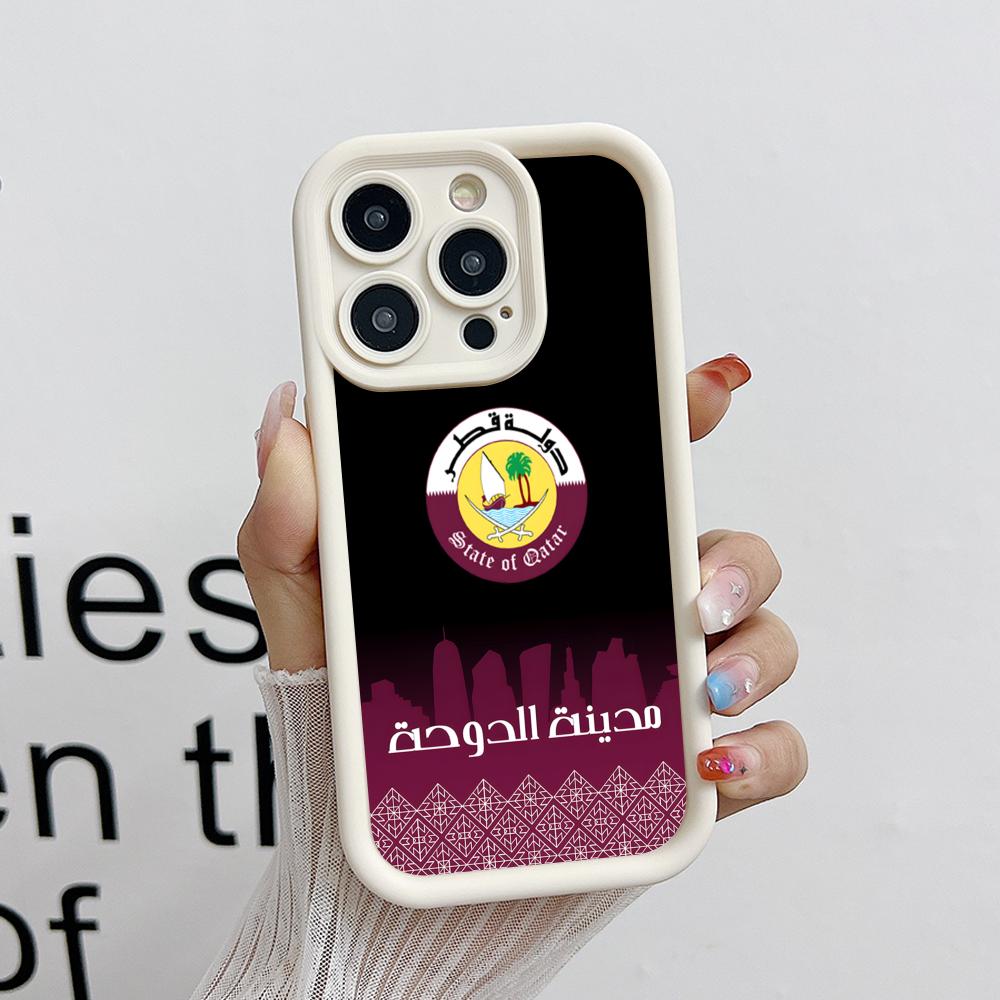 Qatar Flag Phone Case for iPho - Phone Cases Qatar のレビューと価格