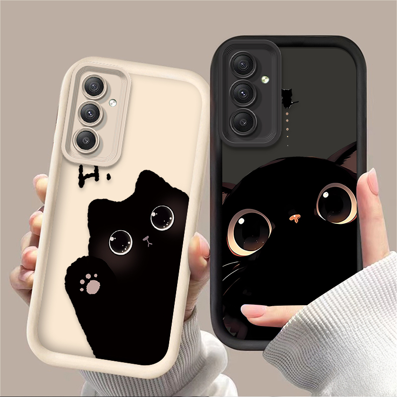 Lovely Big Eyed Cat Phone Case - Phone Cases For Samsung A14 のレビューと価格
