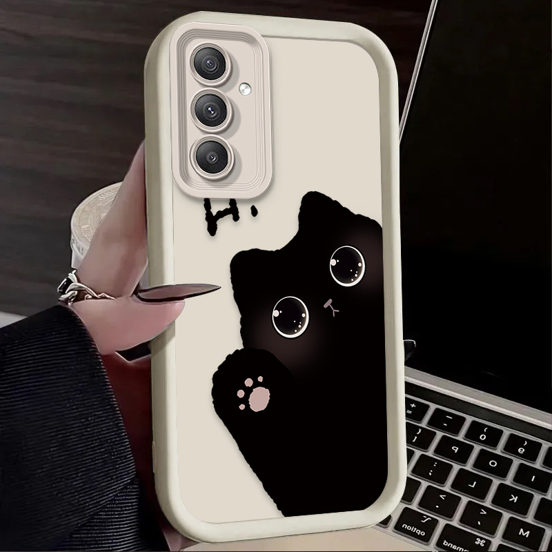 Lovely Big Eyed Cat Phone Case - Phone Cases For Samsung A14 のレビューと価格