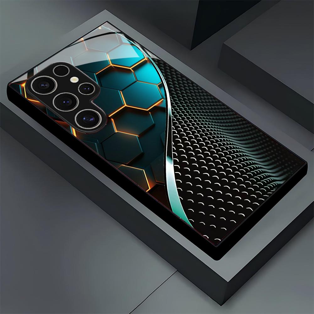 Creative Honeycomb Wood Patter - Phone Cases Galaxy S23 のレビューと価格