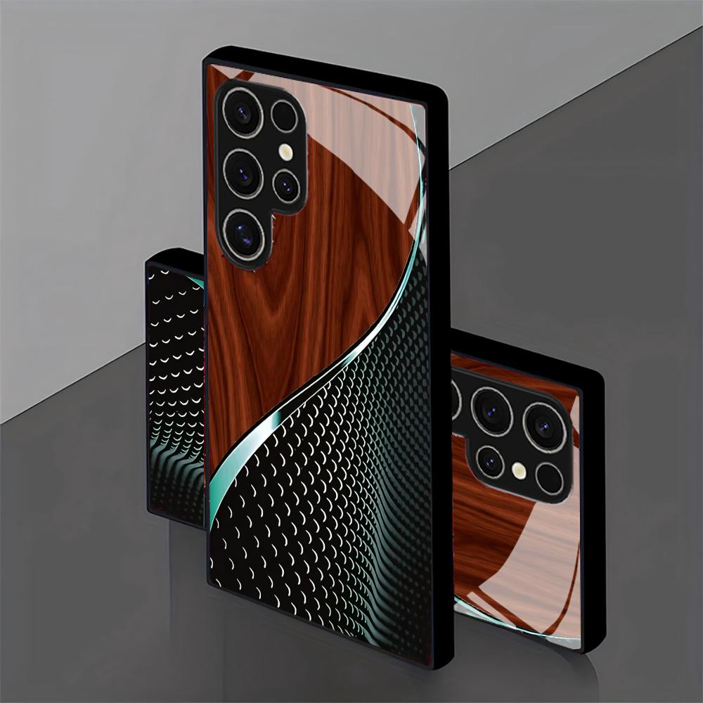 Creative Honeycomb Wood Patter - Phone Cases Galaxy S23 のレビューと価格