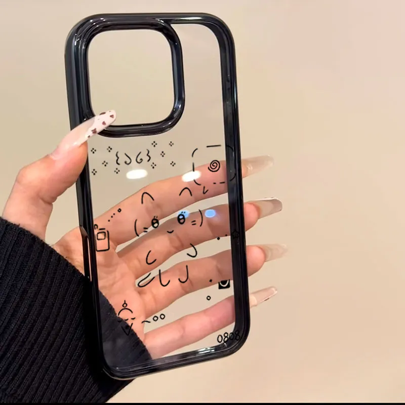 Ins Korean Lovely Line Rabbit  - Phone Cases Y2K のレビューと価格