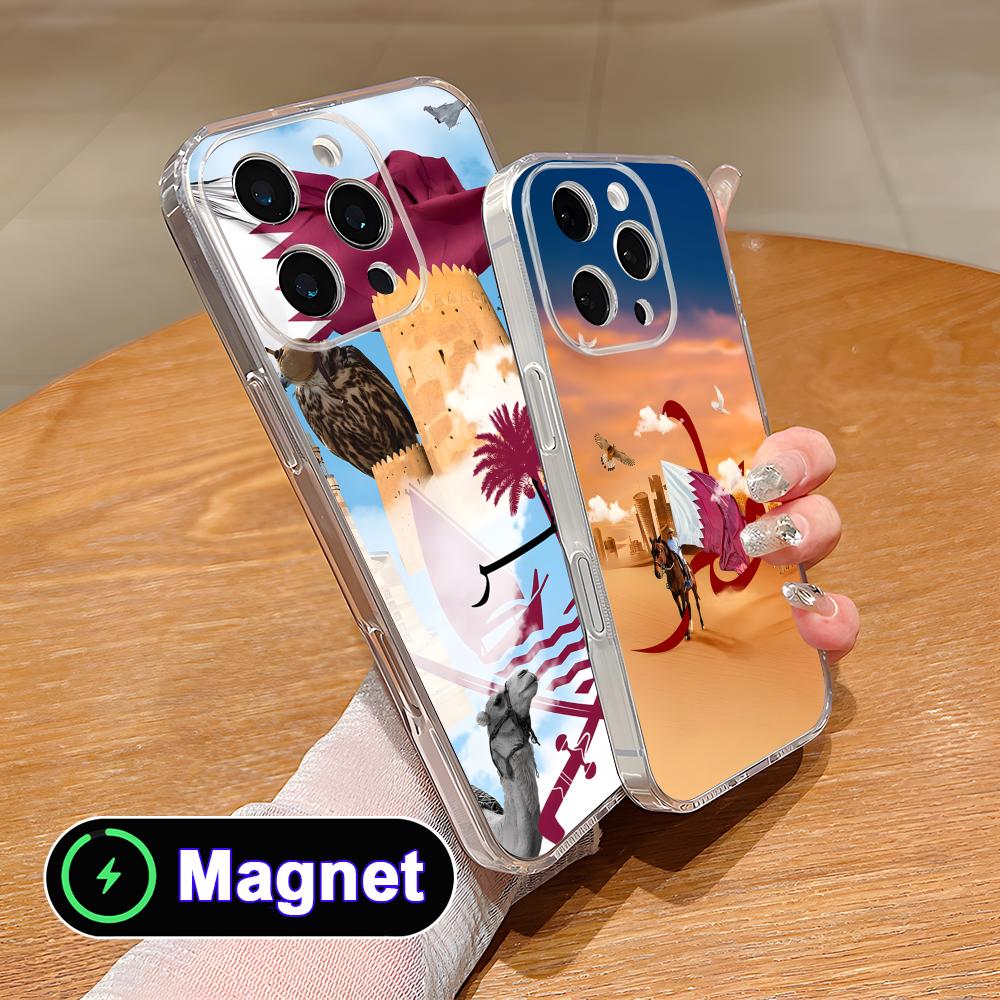 Qatar Flag Phone Case for iPho - Phone Cases Qatar のレビューと価格