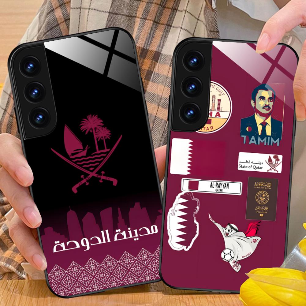 Qatar Flag Mobile Cell Phone C - Phone Cases Qatar のレビューと価格