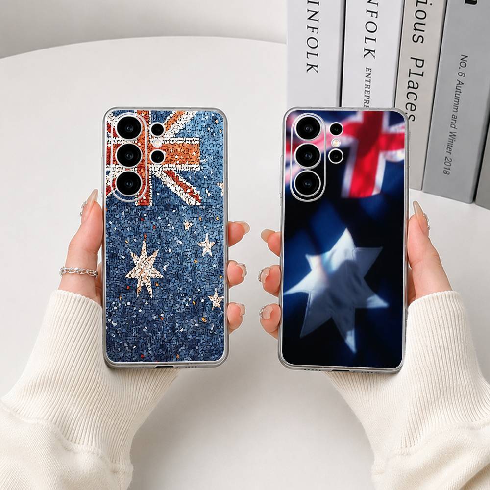 Flag of Australia Clear Phone  - Phone Cases Australia のレビューと価格