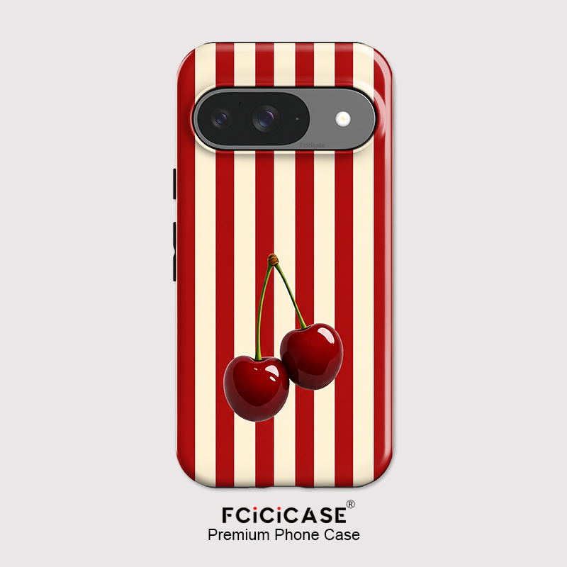 Fcicicase Cherry Stripe Patter - Phone Cases Pixel 10 のレビューと価格