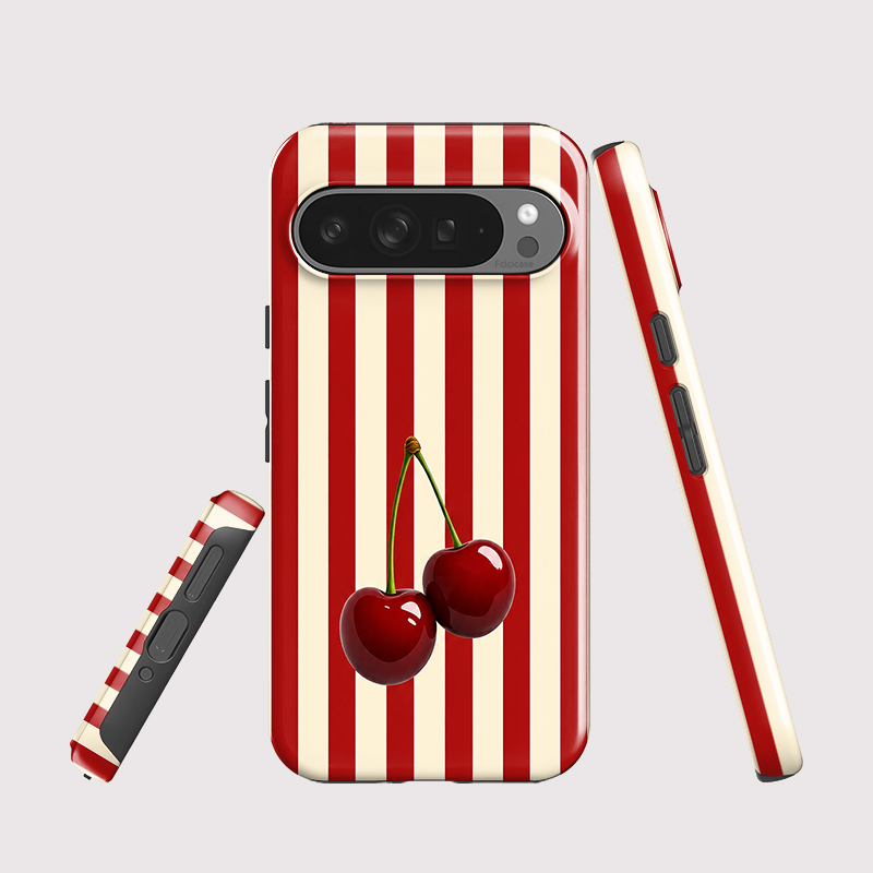 Fcicicase Cherry Stripe Patter - Phone Cases Pixel 10 のレビューと価格