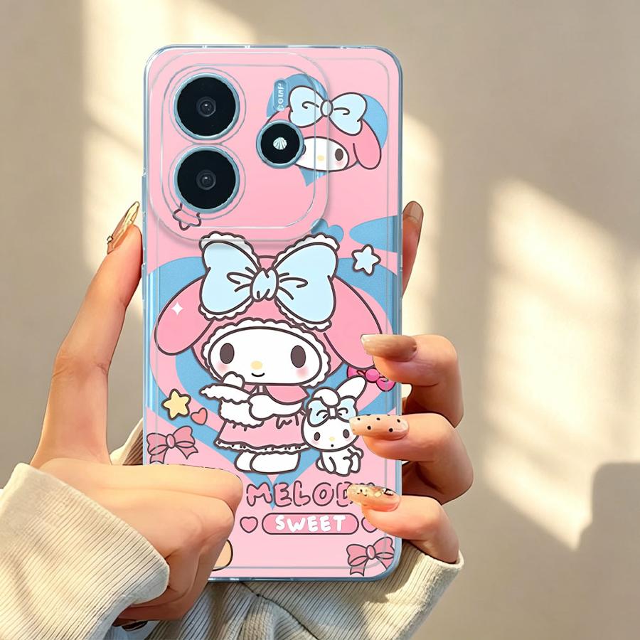 Cartoon Sanrio Melody Soft Pho - Phone Cases Xiaomi 15 のレビューと価格