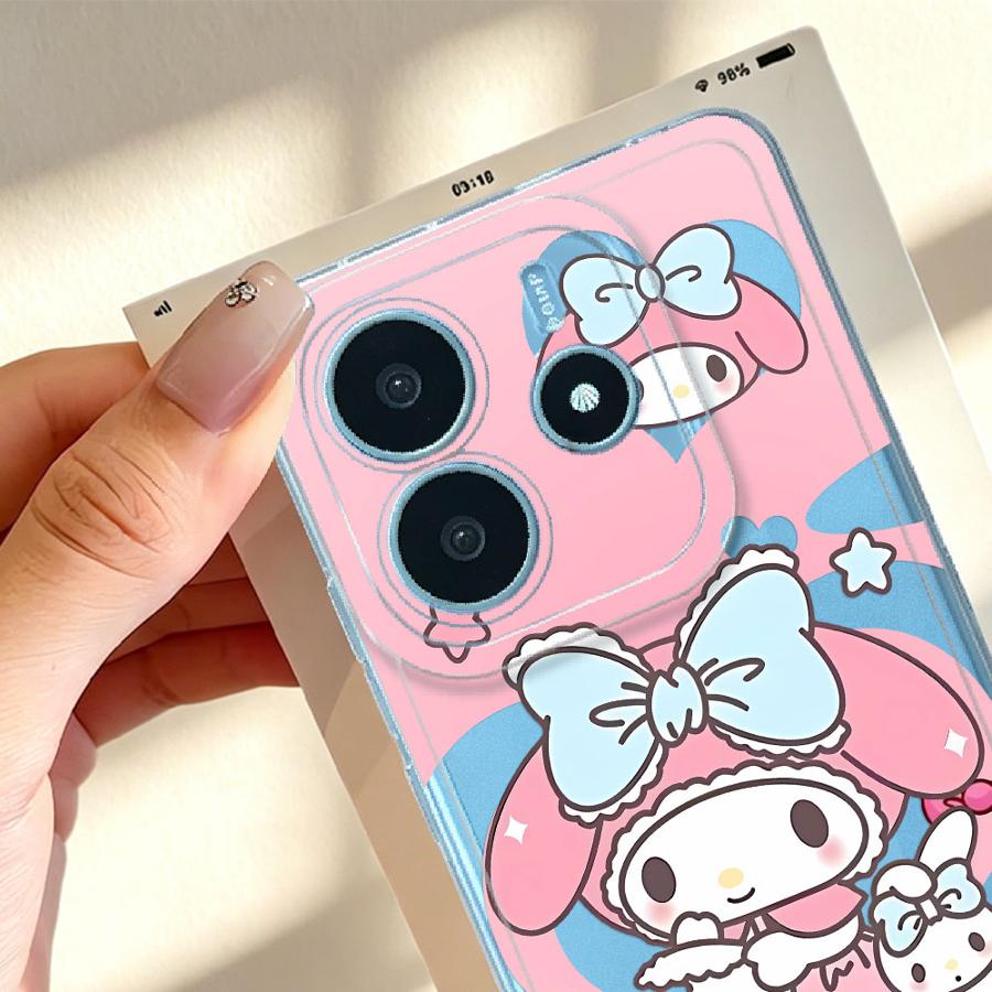 Cartoon Sanrio Melody Soft Pho - Phone Cases Xiaomi 15 のレビューと価格