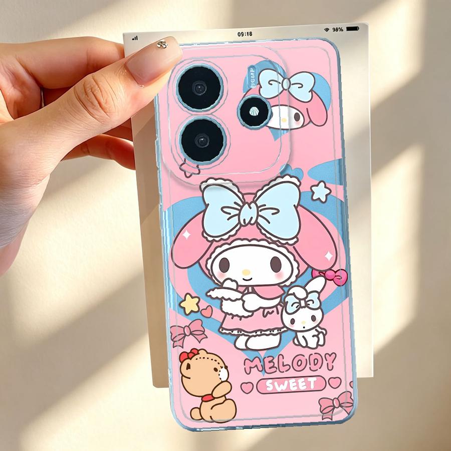 Cartoon Sanrio Melody Soft Pho - Phone Cases Xiaomi 15 のレビューと価格