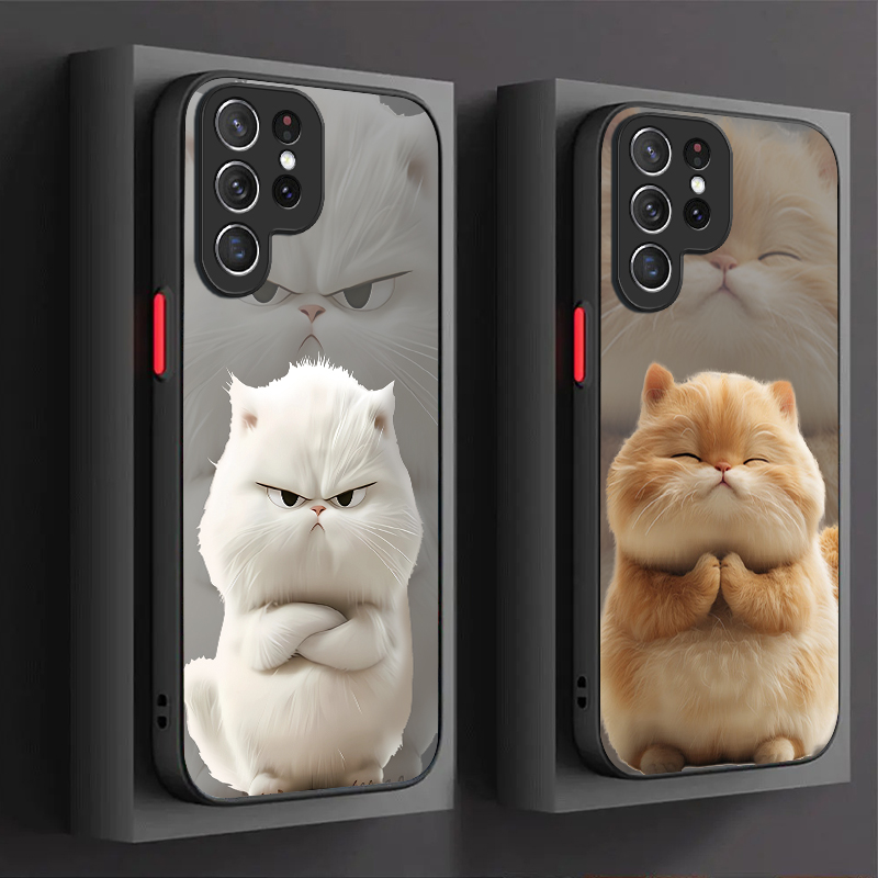 Angry Cat Couple Style Case fo - Phone Cases Galaxy S25 のレビューと価格