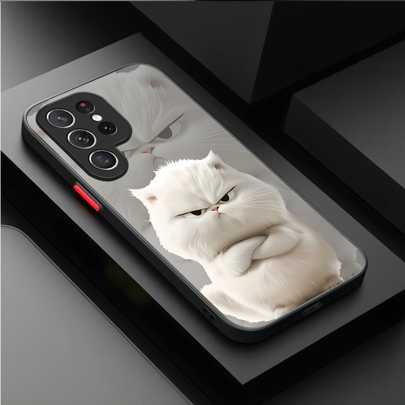 Angry Cat Couple Style Case fo - Phone Cases Galaxy S25 のレビューと価格