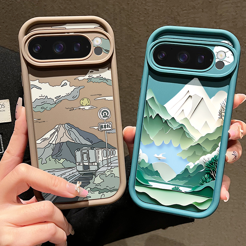 Mountain Road Patterned Phone  - Phone Cases Pixel 10 のレビューと価格