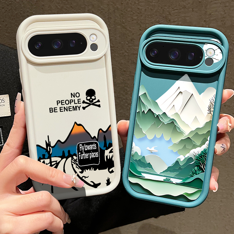 Mountain Road Patterned Phone  - Phone Cases Pixel 10 のレビューと価格