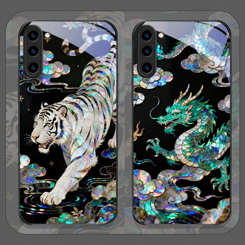 Stylish Tiger Dragon Marble Te - Phone Cases Galaxy S25 のレビューと価格