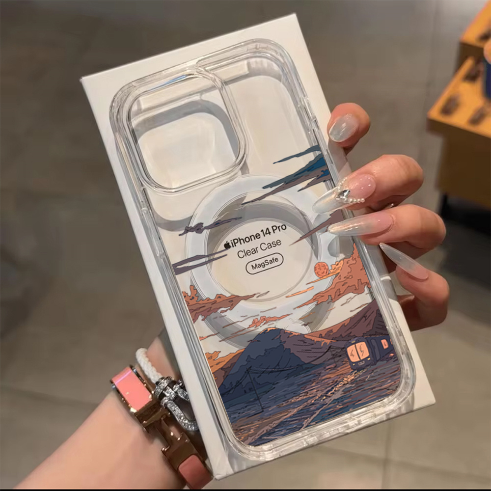 Sunset Pattern Fashion Phone C - Phone Cases Mous のレビューと価格