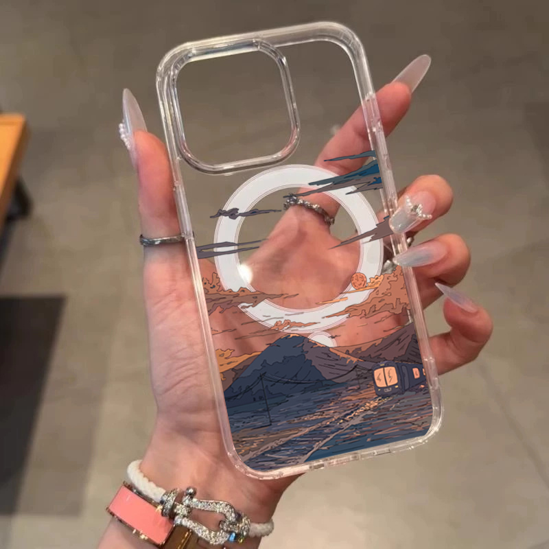 Sunset Pattern Fashion Phone C - Phone Cases Mous のレビューと価格