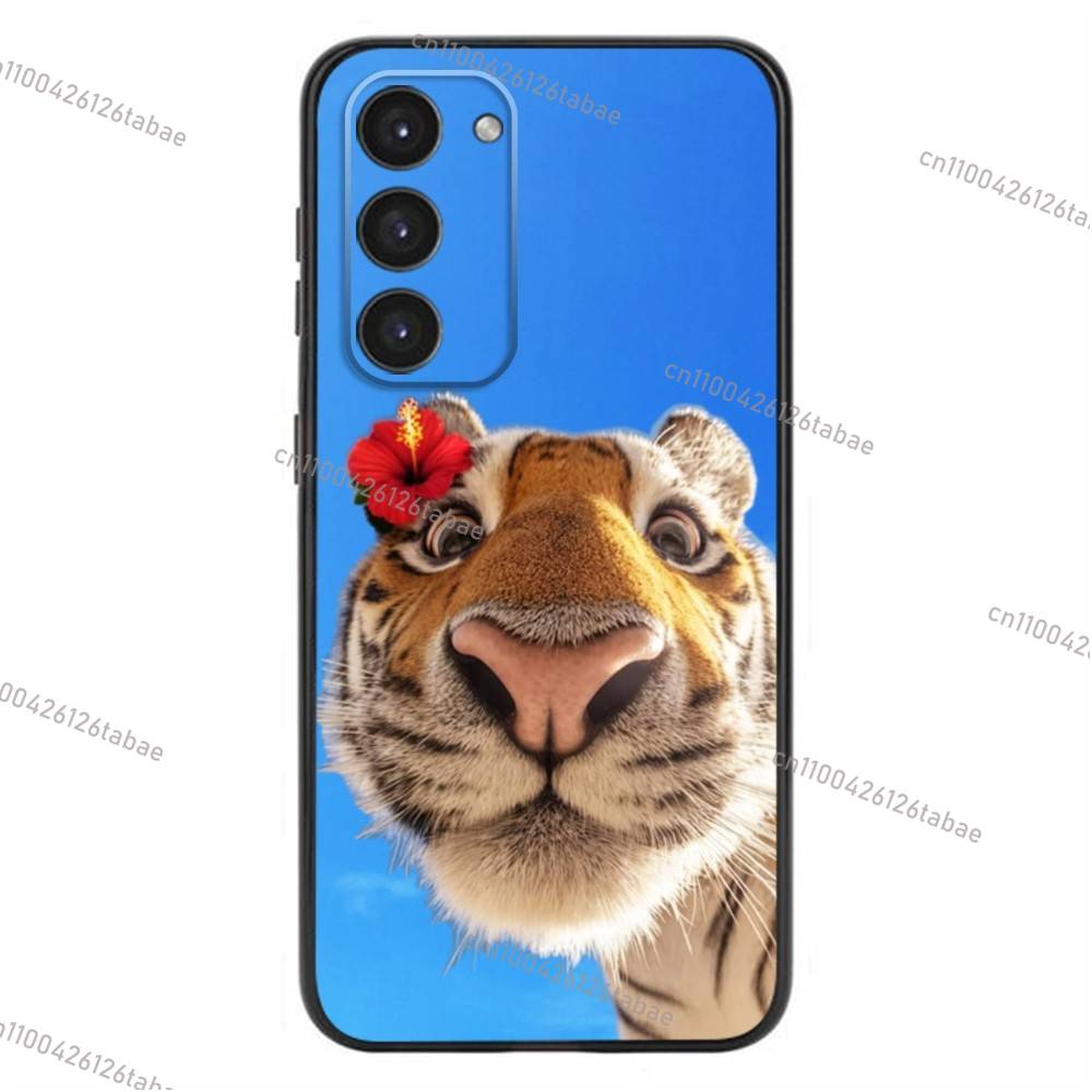 Cute Tiger Phone Case For Sams - Cute Cartoon Case のレビューと価格