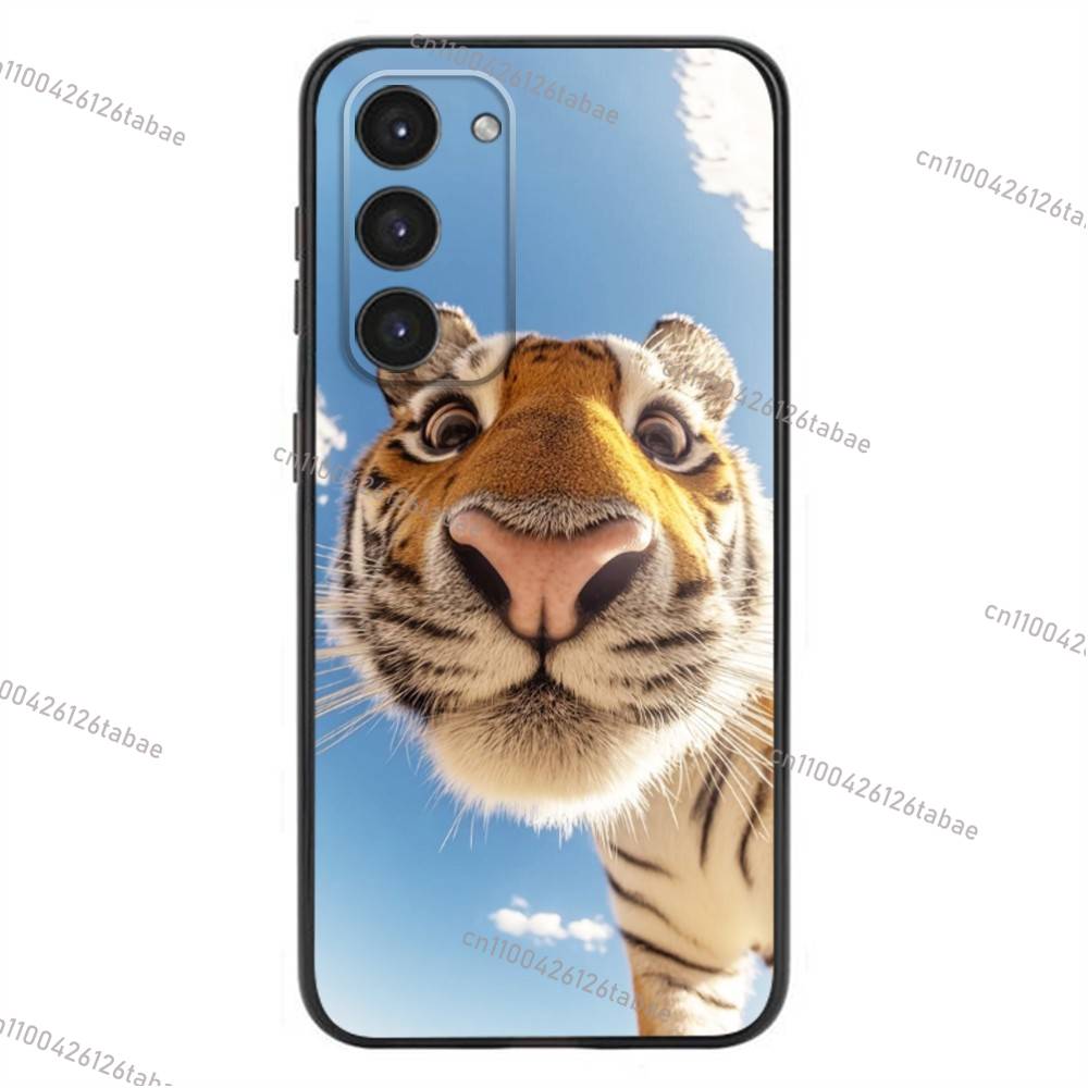 Cute Tiger Phone Case For Sams - Cute Cartoon Case のレビューと価格