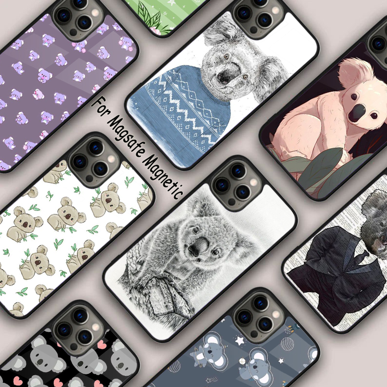 Cute Australia Koala Art Magne - Phone Cases Australia のレビューと価格