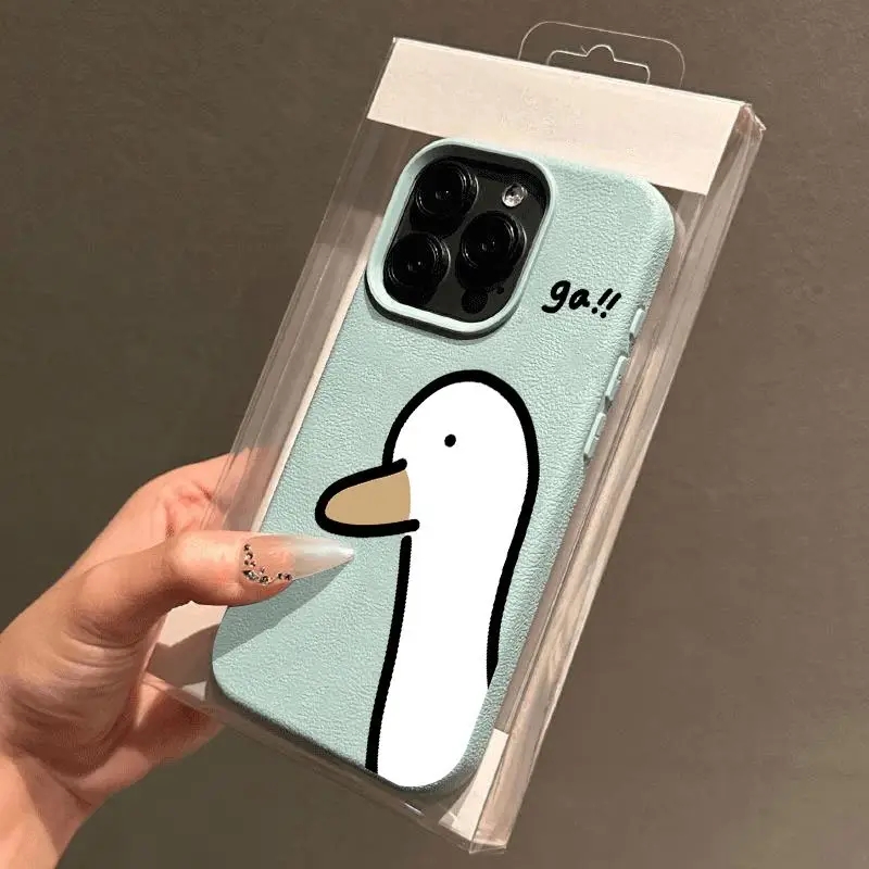 Cartoon Cute Duck Phone Case f - Cute Anime Case のレビューと価格