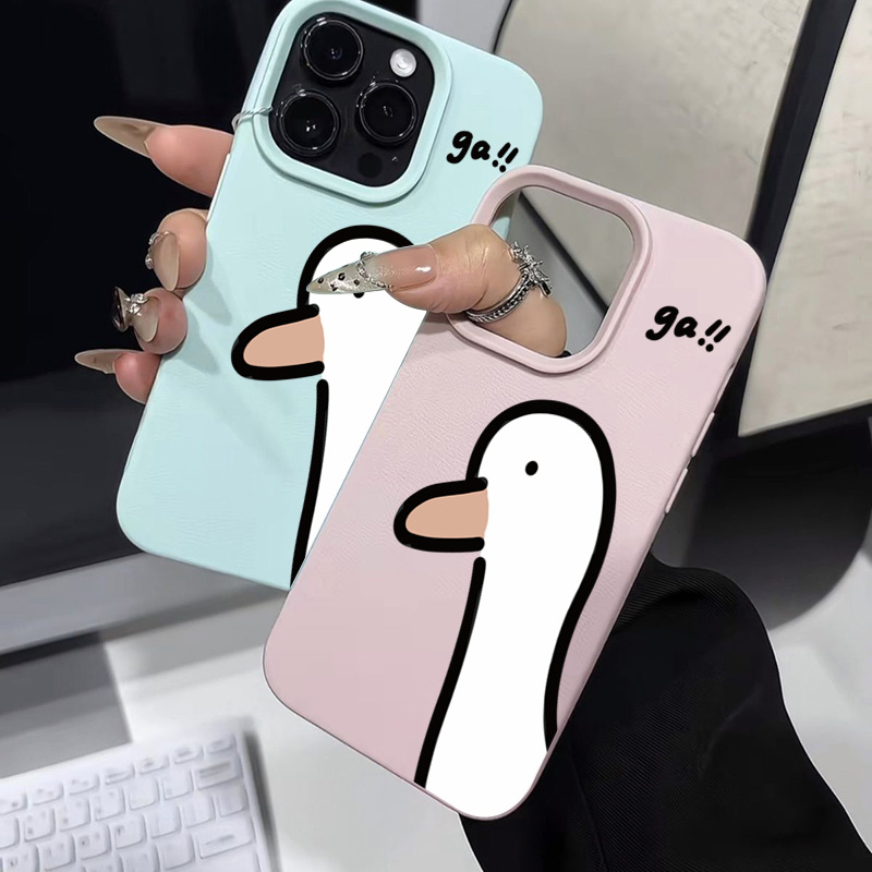 Cartoon Cute Duck Phone Case f - Cute Anime Case のレビューと価格