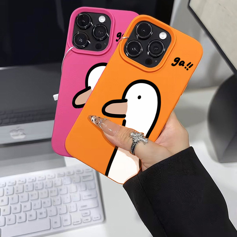 Cartoon Cute Duck Phone Case f - Cute Anime Case のレビューと価格