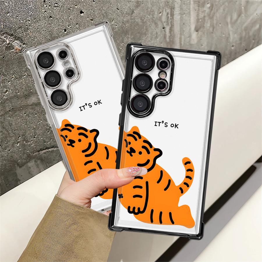 Cute Cartoon Tiger Case for Sa - Cute Cartoon Case のレビューと価格