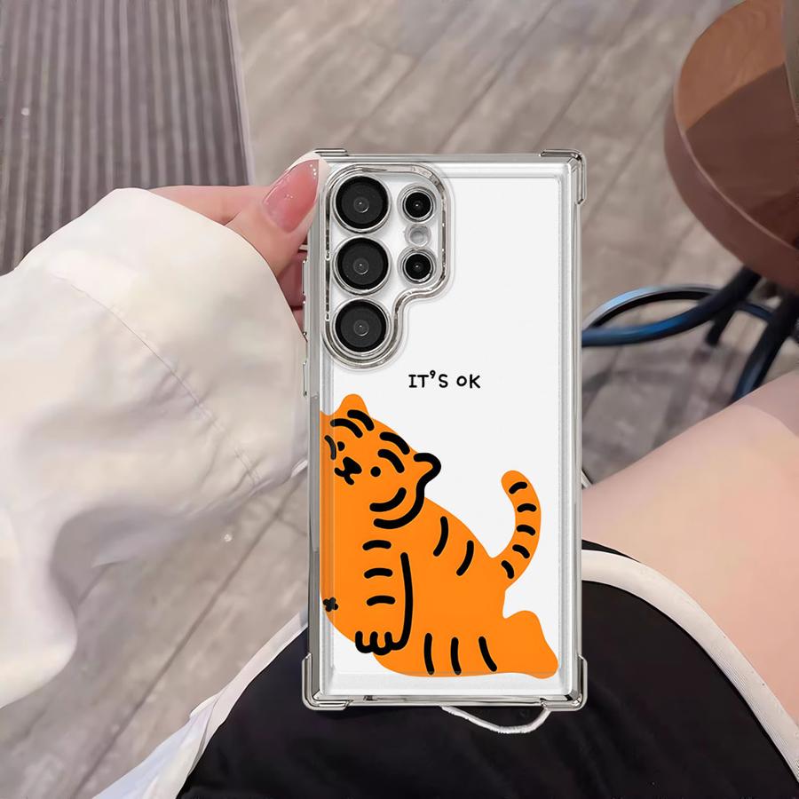 Cute Cartoon Tiger Case for Sa - Cute Cartoon Case のレビューと価格
