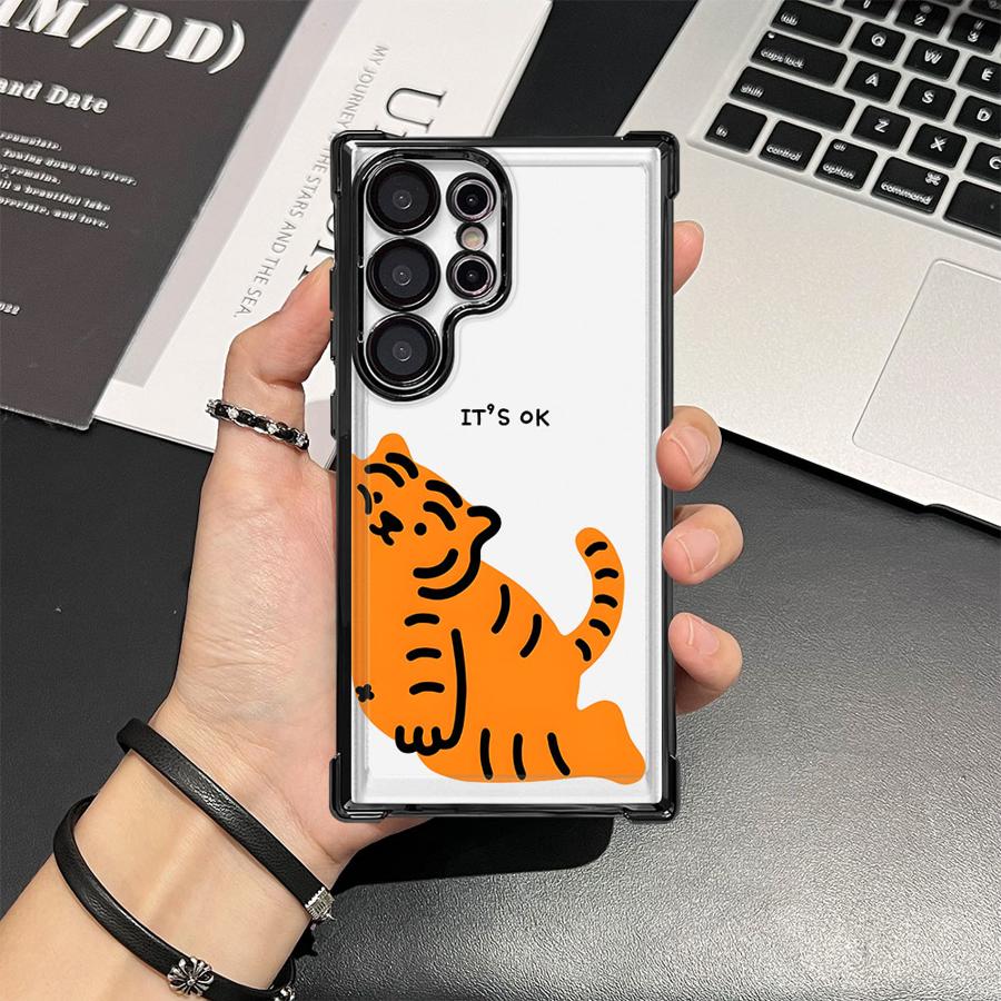 Cute Cartoon Tiger Case for Sa - Cute Cartoon Case のレビューと価格