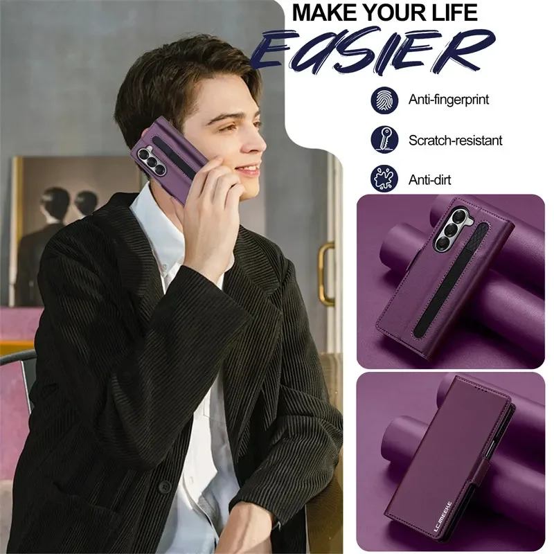 Magnetic Flip Leather Phone Ca - Phone Cases Australia のレビューと価格