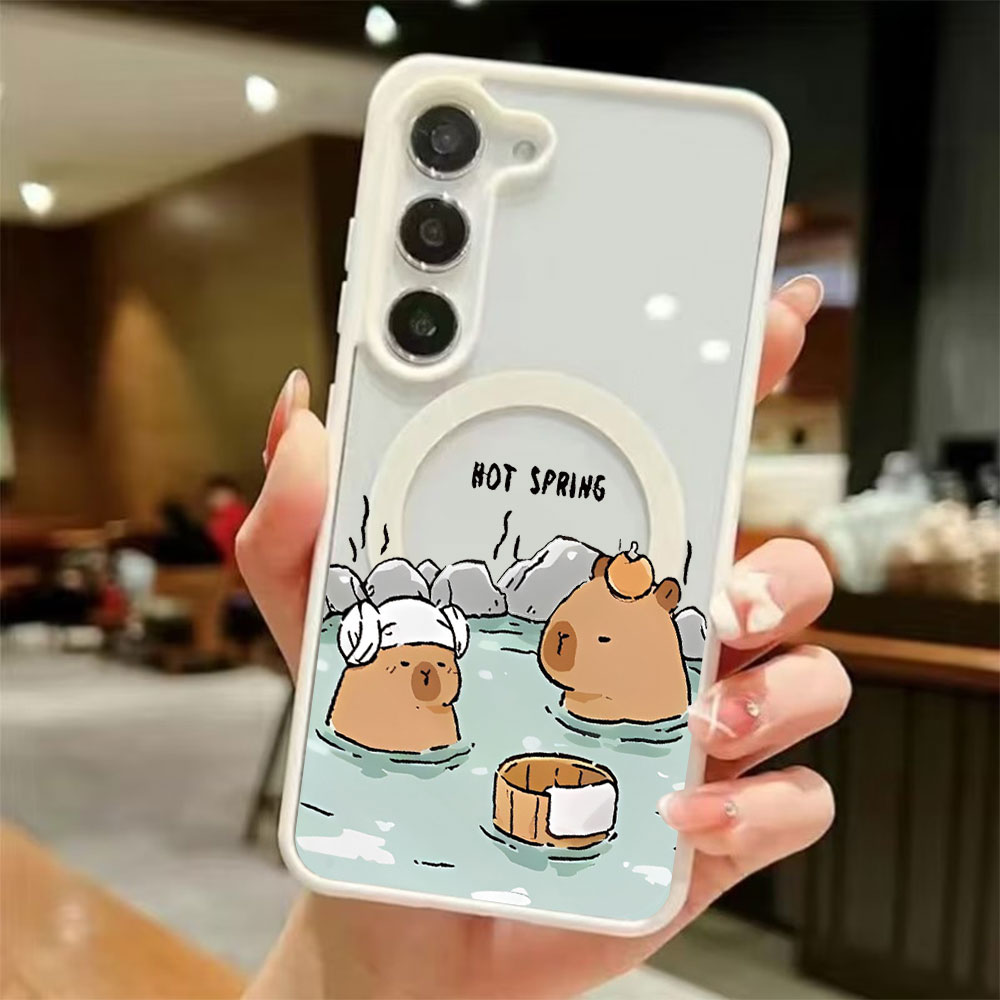 Color Transparent Magnetic Pho - Phone Cases Galaxy S25 のレビューと価格