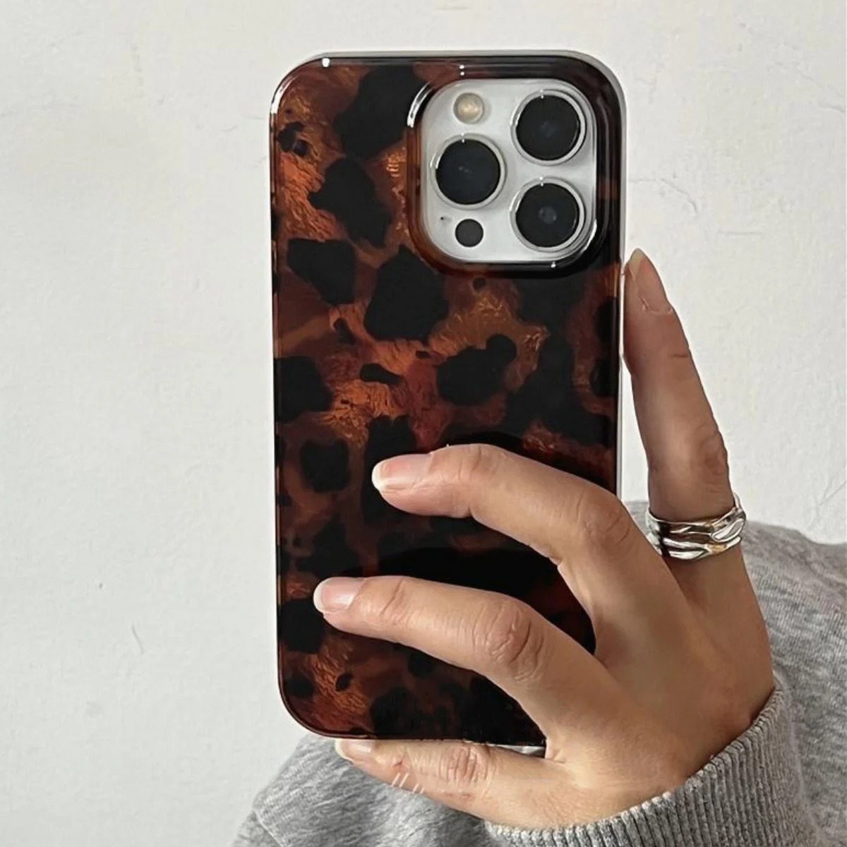 Retro Amber Texture Laser Phon - Phone Cases Mous のレビューと価格