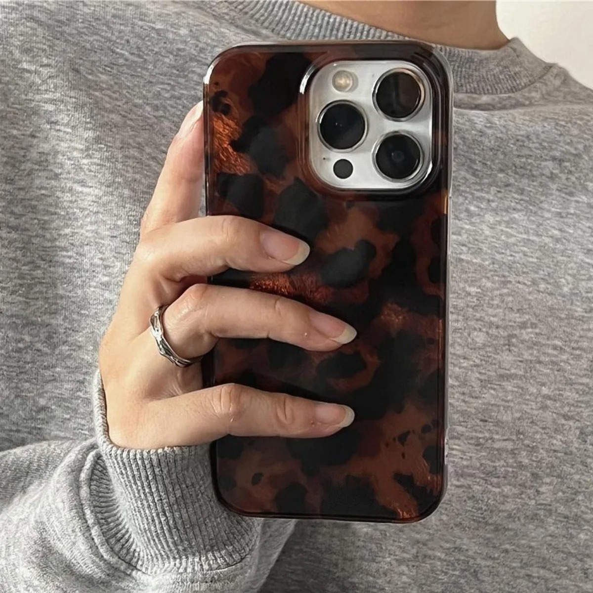Retro Amber Texture Laser Phon - Phone Cases Mous のレビューと価格