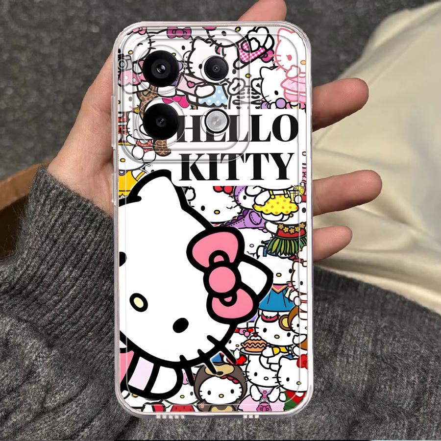 Cartoon Hello K-Kittys Clear P - Phone Cases Hello Kitty のレビューと価格