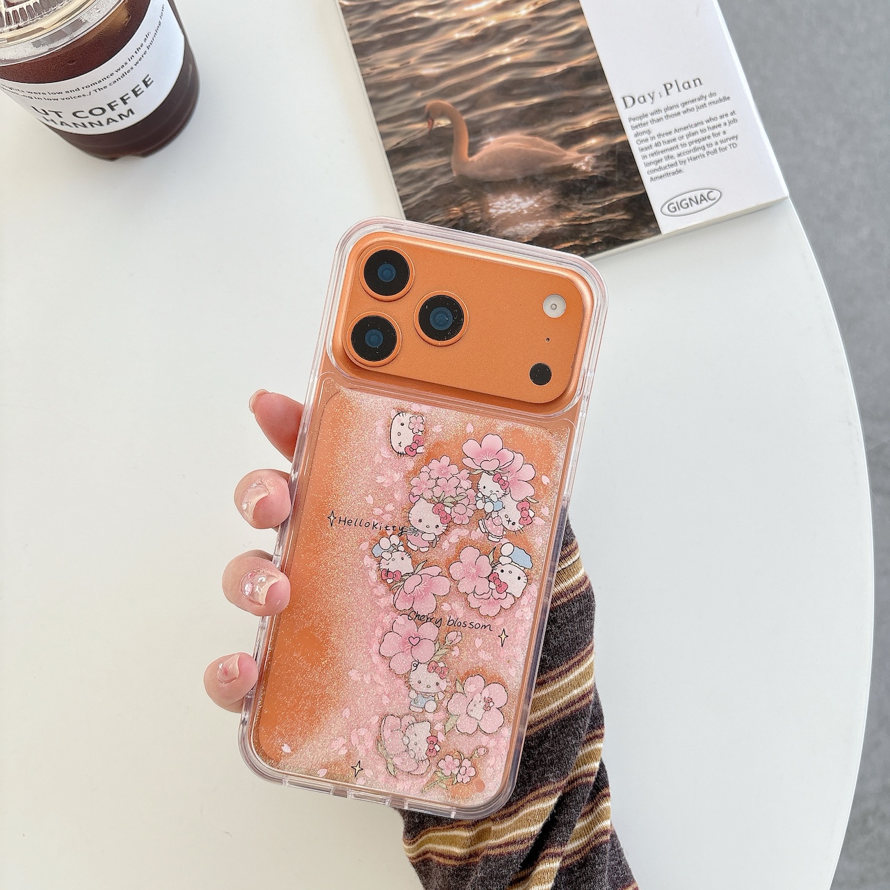 Sweet Pink Cherry Blossom For  - Phone Cases Hello Kitty のレビューと価格