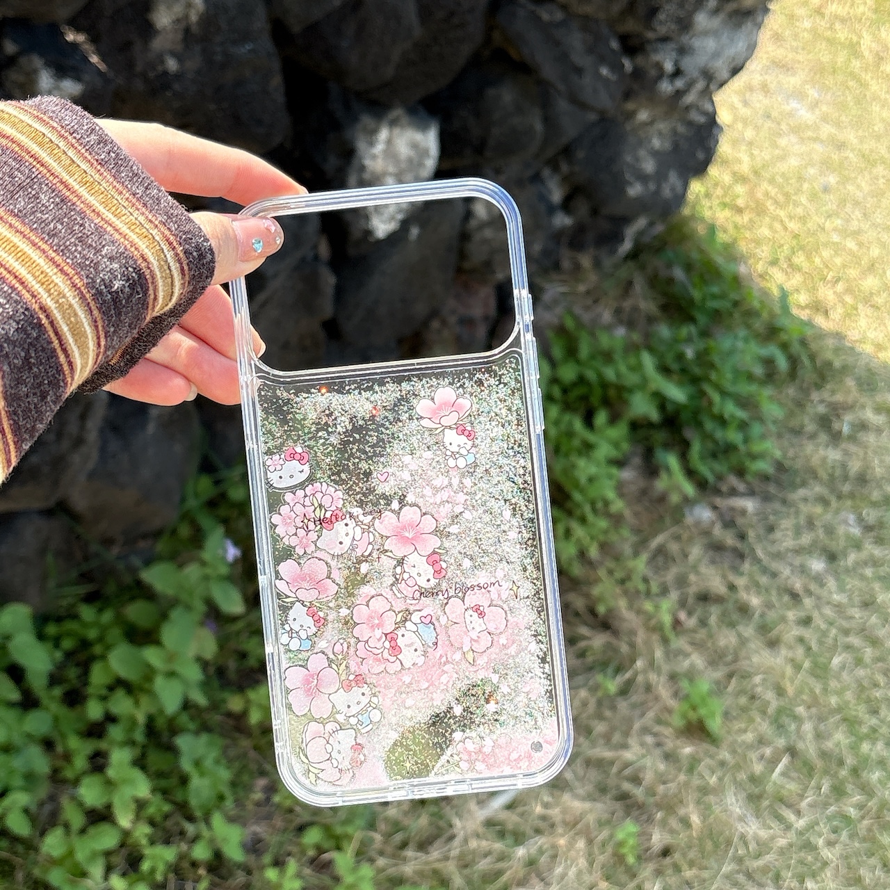 Sweet Pink Cherry Blossom For  - Phone Cases Hello Kitty のレビューと価格