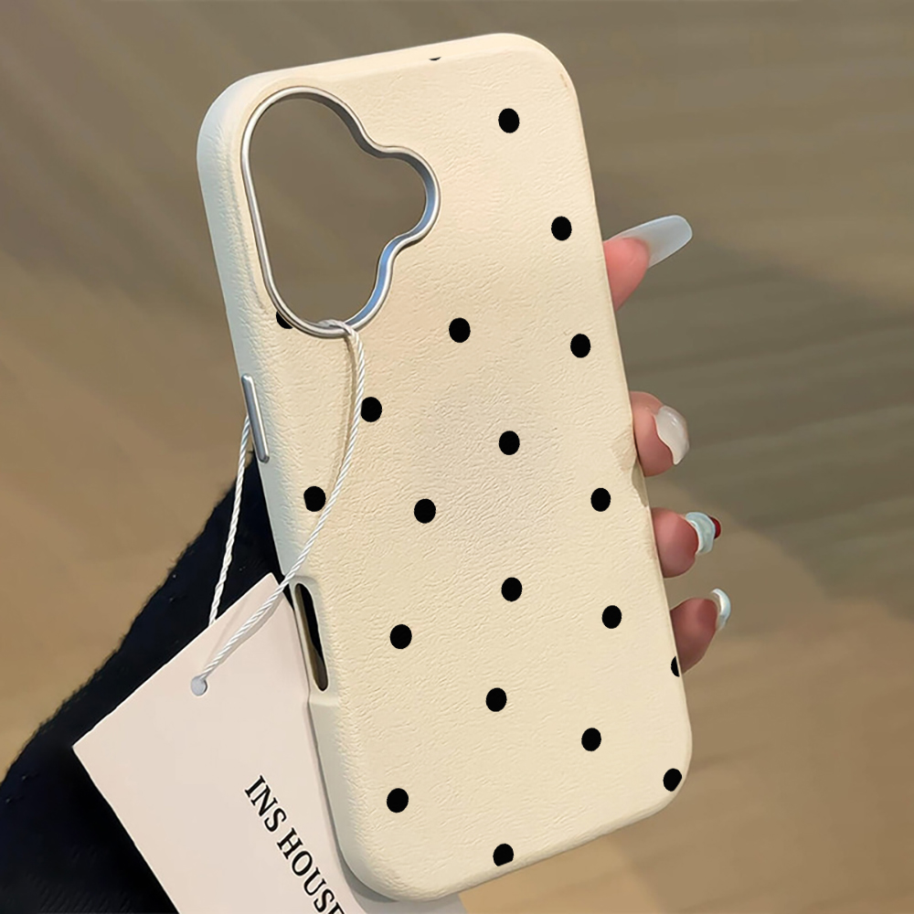 Minimalist Black Polka Dot Pho - Phone Cases Polka Dot のレビューと価格