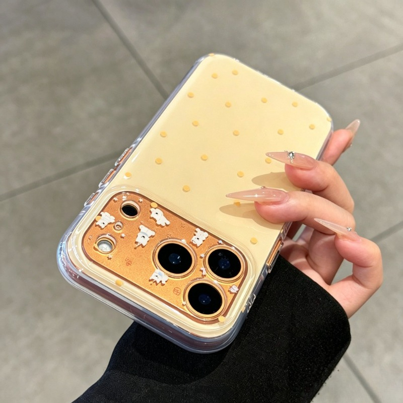 Fashion Cute Yellow Polka Dot  - Phone Cases Polka Dot のレビューと価格