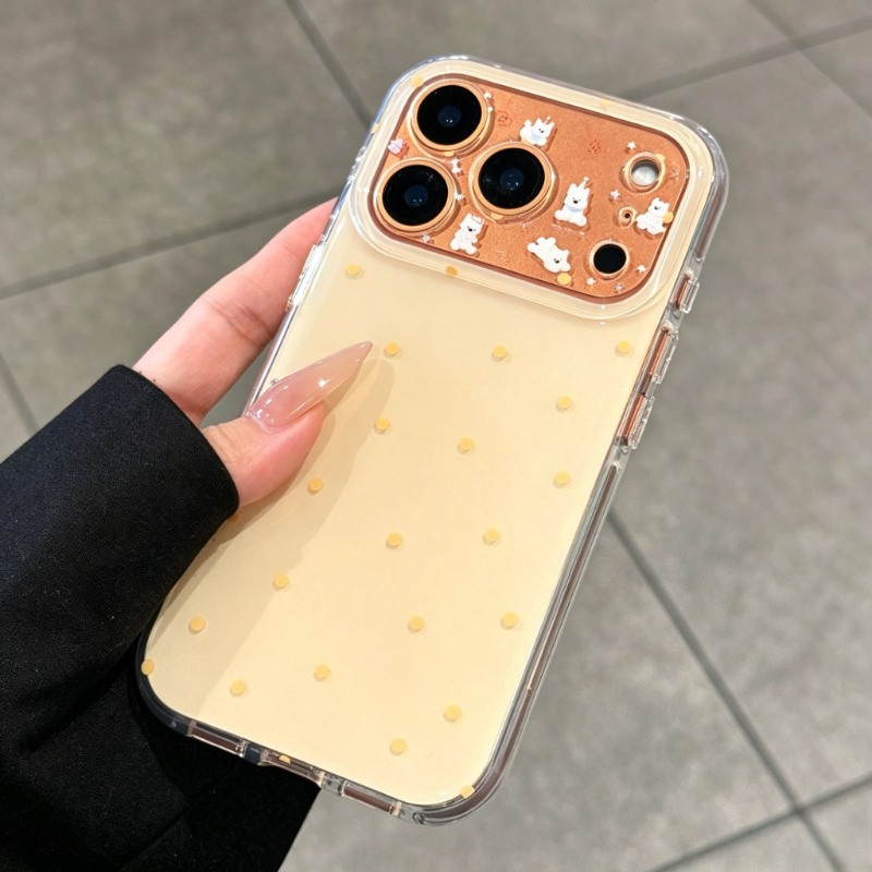 Fashion Cute Yellow Polka Dot  - Phone Cases Polka Dot のレビューと価格