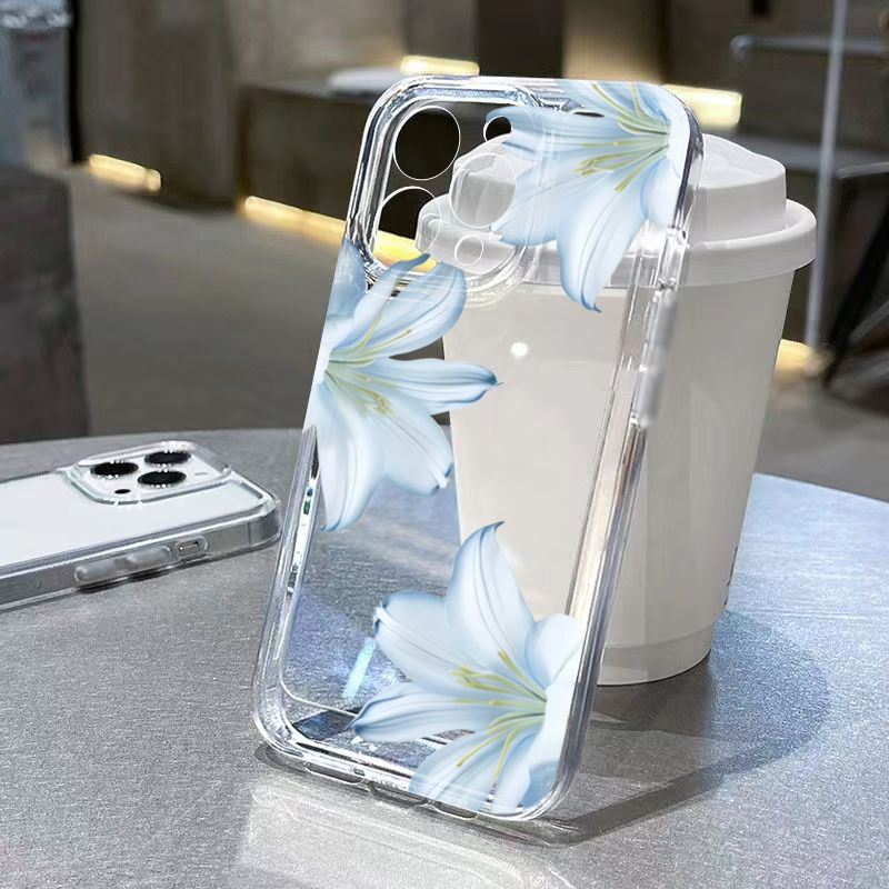 Fashion Exquisite White Lily F - Phone Cases Mous のレビューと価格