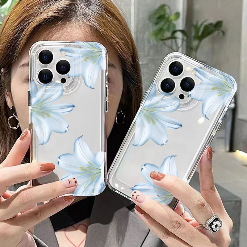 Fashion Exquisite White Lily F - Phone Cases Mous のレビューと価格