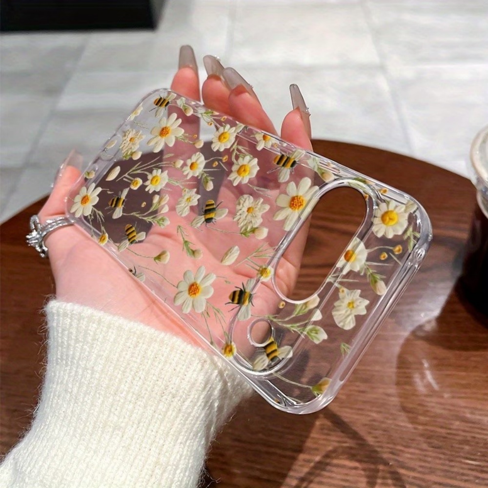 Cute Honeybee Flower Pattern S - Phone Cases Pixel 10 のレビューと価格