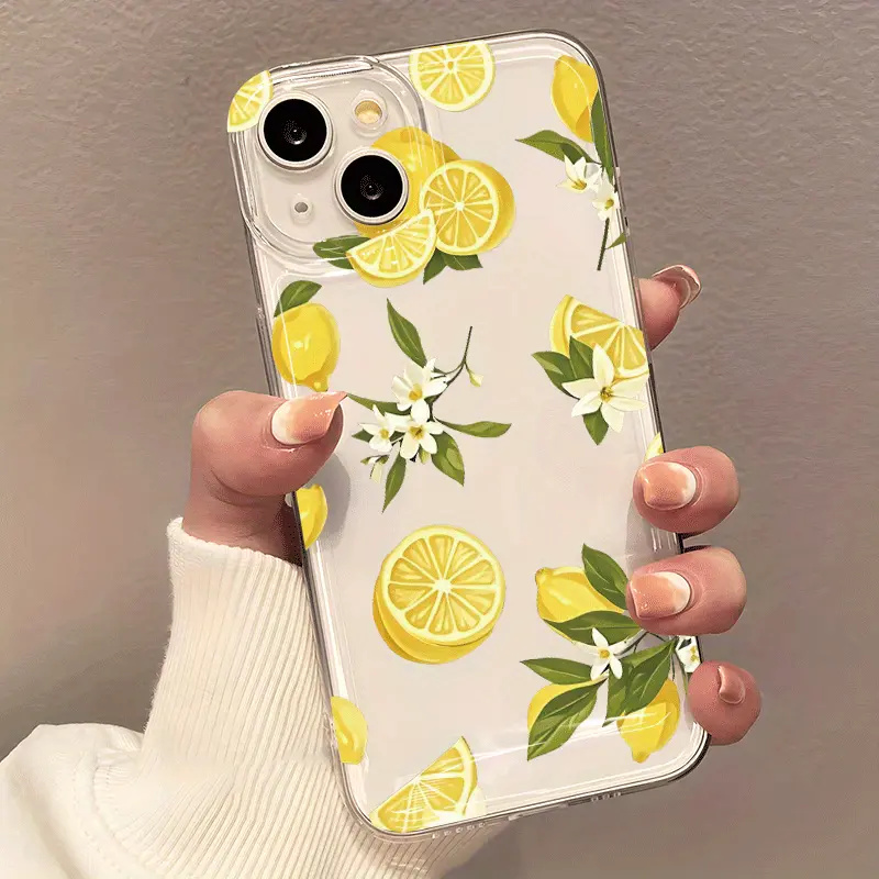 Summer Fruit Lemon Flower Clea - Phone Cases Galaxy S25 のレビューと価格