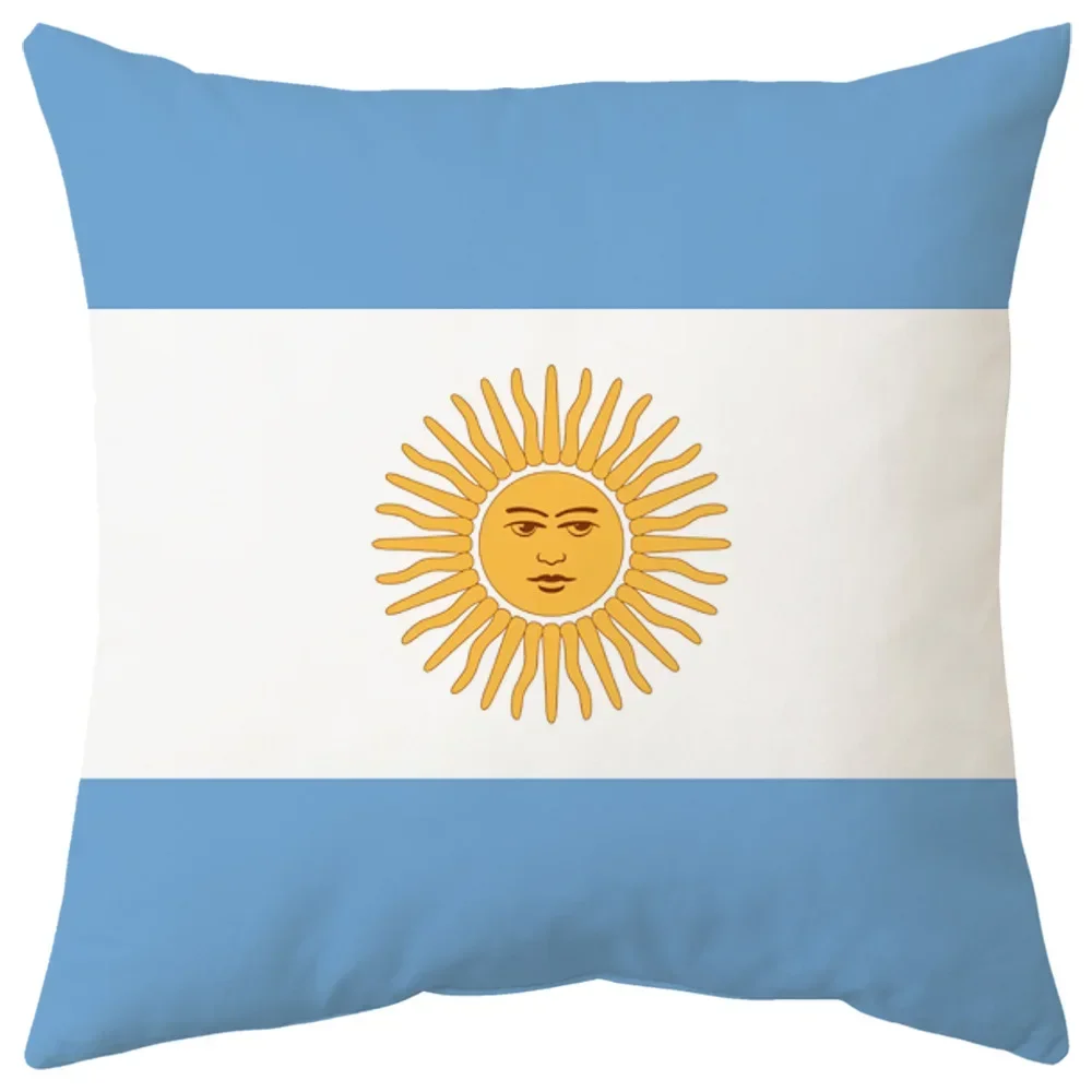 National Flags Printed Pillow  - Phone Cases Qatar のレビューと価格