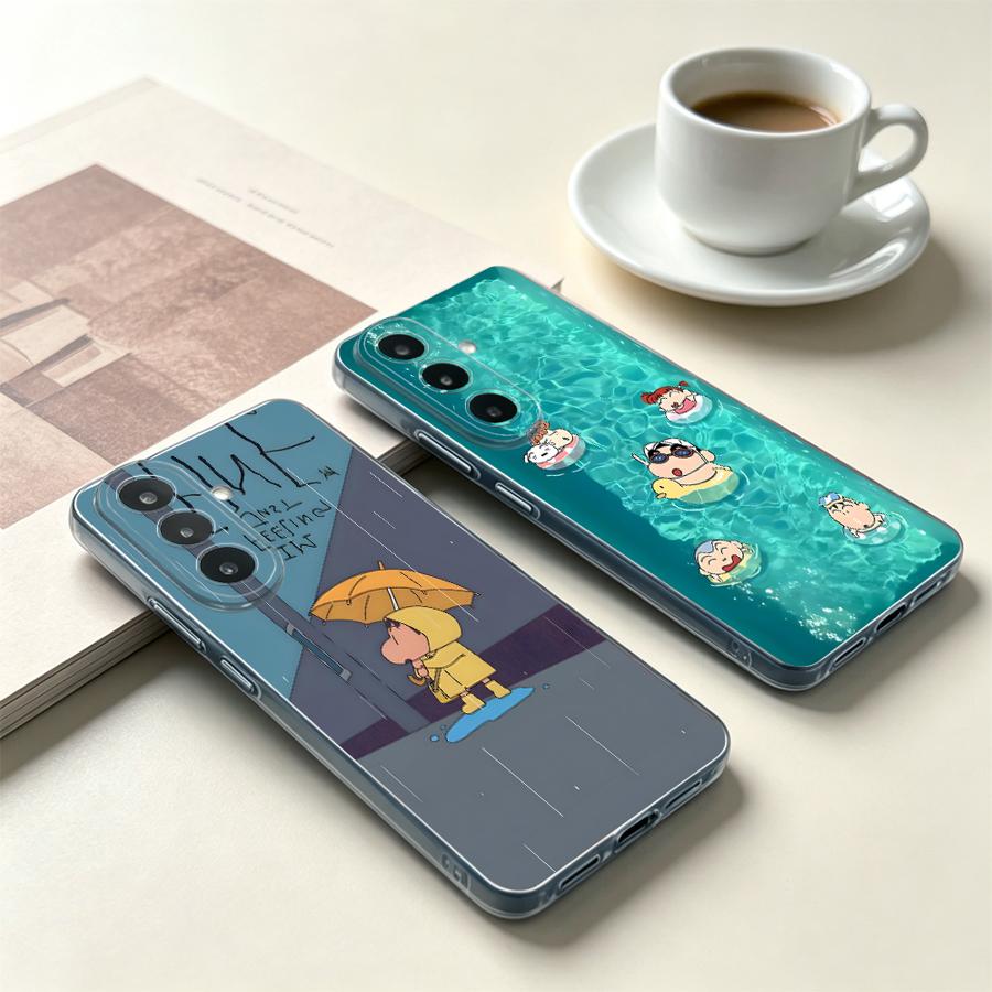 Yellow Umbrella Boy Phone Cove - Phone Cases For Samsung A14 のレビューと価格