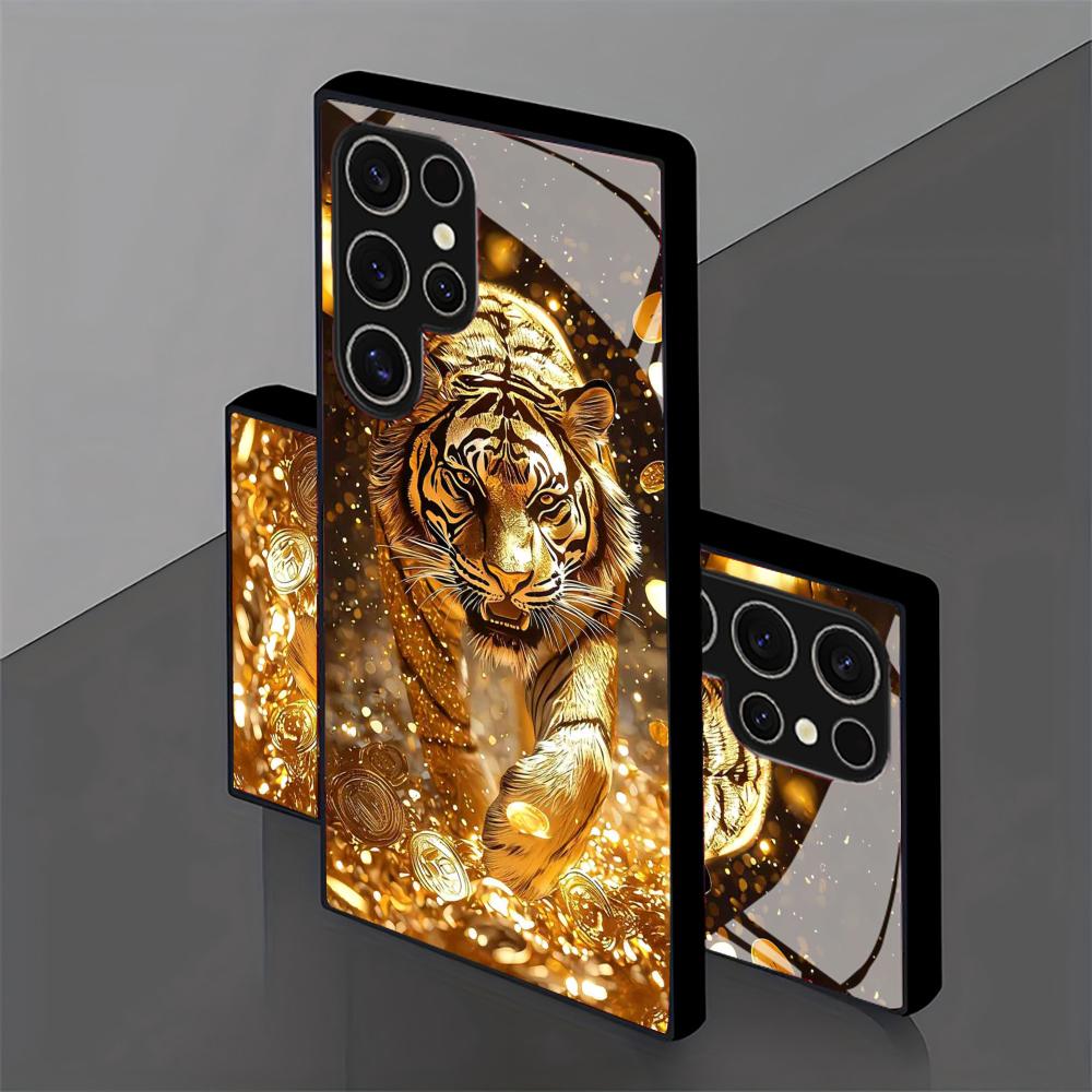 Tiger pattern glass Phone Case - Phone Cases Galaxy S25 のレビューと価格