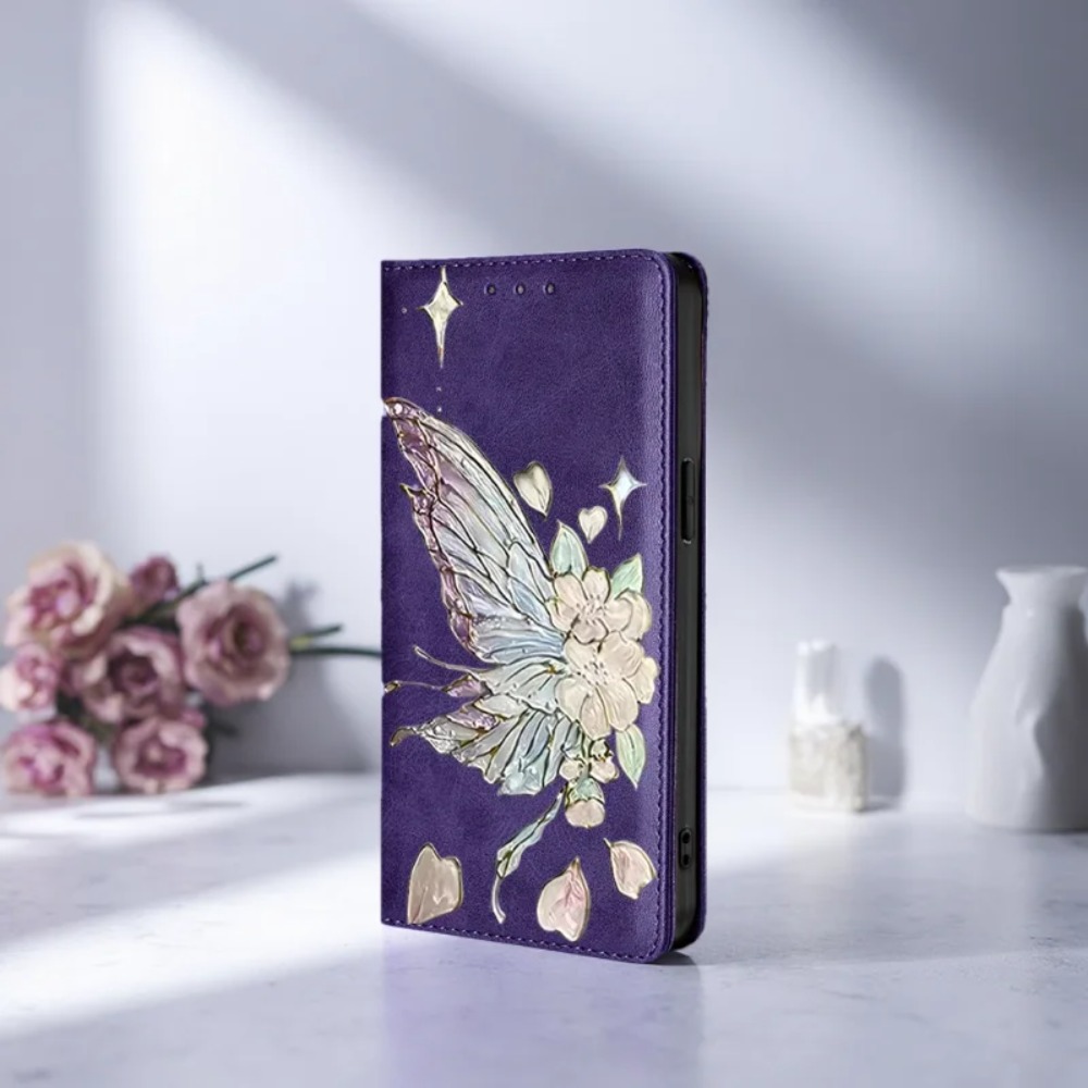 Painted Magnetic Flip Leather  - Phone Cases Galaxy S23 のレビューと価格